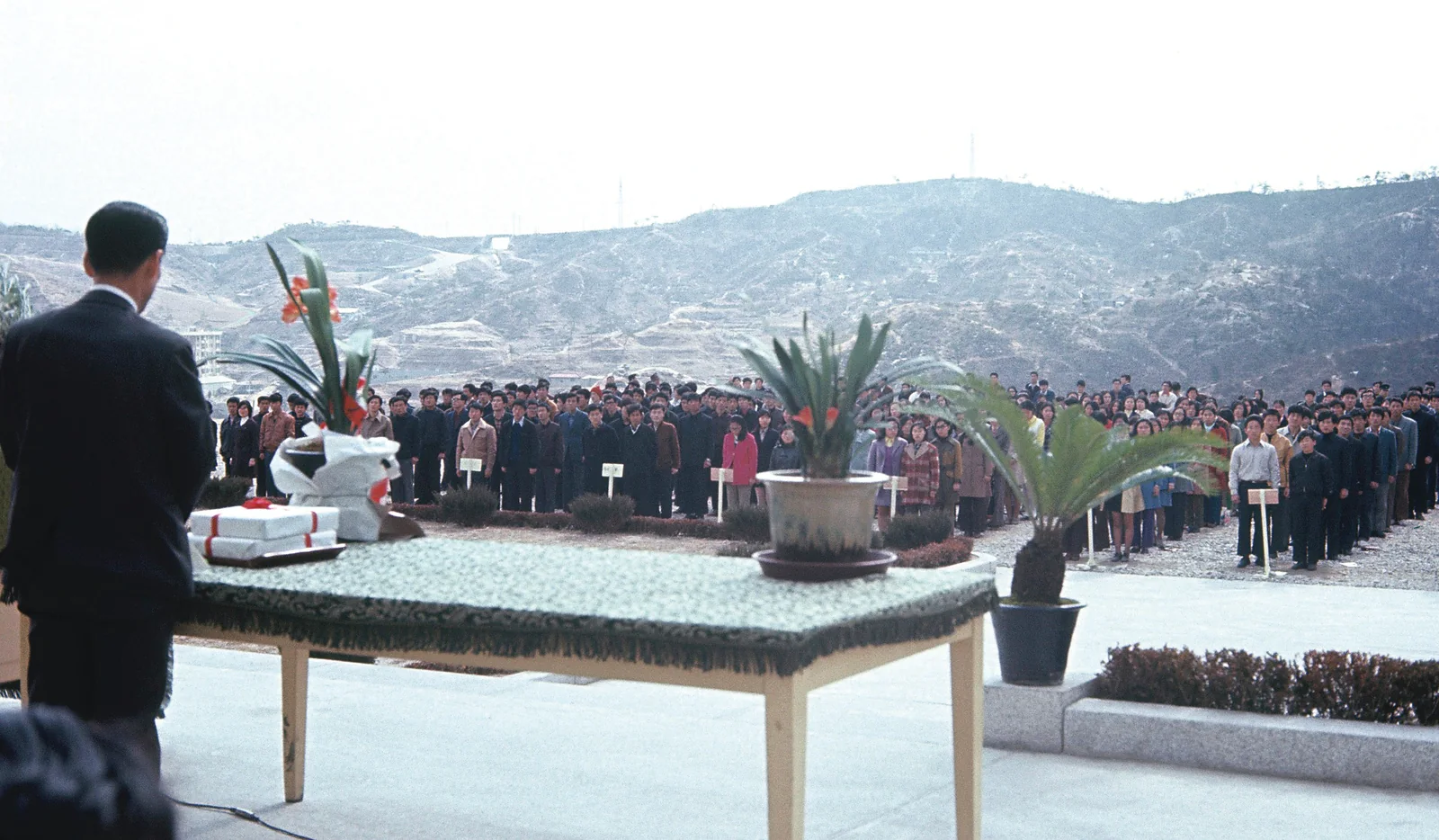 정릉캠퍼스 이전 후 첫 입학식(1972년 3월)