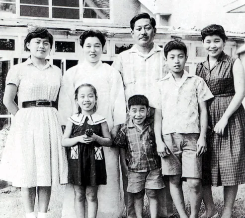 성곡 선생 가족사진